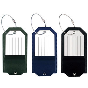 <span class=keywords><strong>Étiquette</strong></span> à bagages en cuir PU <span class=keywords><strong>personnalisable</strong></span> et <span class=keywords><strong>étiquette</strong></span> <span class=keywords><strong>de</strong></span> nom/passeport en métal avec logo en relief, accessoires <span class=keywords><strong>de</strong></span> <span class=keywords><strong>voyage</strong></span> - Product Image 5