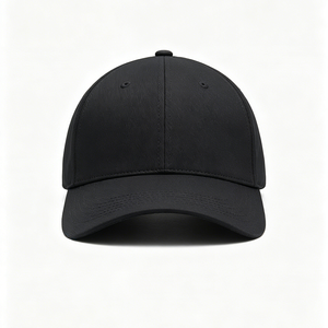 Gorra de Béisbol Unisex de Secado Rápido, de Lona, con 6 Paneles, Visera Curva, Suave, Ligera, Resistente al Agua, Negra, Deportiva, con Hebilla Ajustable - Product Image 6