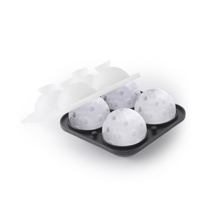 Reusable BPA-Free Pickleball Ice Tray Mold, 2.5 Inch Whiskey Large Round <b>Silicone</b> Ice Cube Tray - Product Image 3