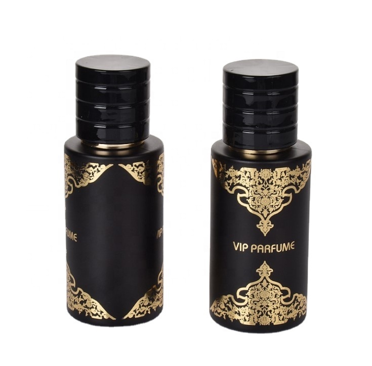50ml Luxury Cosmetics Containers And Packaging Unique round Cheap Glass Perfume bottle