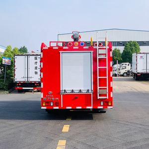 1SUZU 작은 3.5 톤 소방 트럭 원격 제어 소방 고압 물 대포와 구조 트럭 - Product Image 4