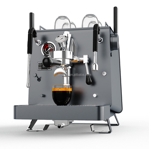 220V Commercial Brazil Espresso <b>Coffee</b> <b>Machine</b> Wholesale Stainless Steel Programmable Double Pump Double Brew System - Product Image 4
