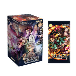 Tarjetas Coleccionables Demon Slayer: Serie de Pintura con Tinta de Respiración, Set de Tarjetas Conmemorativas de Personajes Exquisitos, Licencia Oficial para Jóvenes - Product Image 1