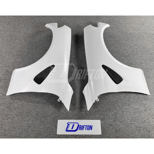 Pare-chocs avant et ailes larges style DRIFTON GTAM pour Alfa Romeo Giulia, fixation par boulons, partie en fibre de carbone, 2016-2023 - Product Image 5