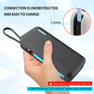 Nuova Custodia Protettiva Antiurto e Antiscivolo per Power Bank Solare 20000mAh Kuotaiko CP25, Vendita Calda 2025 - Product Image 3
