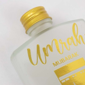 Glass <strong>Water</strong> <strong>Bottle</strong> Hajj Umrah Mubarak <strong>Zam</strong> <strong>Zam</strong> <strong>Bottle</strong> for Muslim Party Gift - Product Image 5
