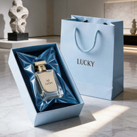 Scatola di Lusso Personalizzata per Profumo da Donna, Vuota e Ricaricabile, in Vetro e Carta Rigida, 30ml 50ml 100ml
