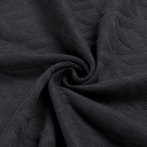 제조업체 도매 하이 엔드 친환경 자연 섬유 100% 면 티셔츠 폴로 셔츠 니트 자카드 원단으로 사용 - Product Image 1