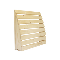 Accessoires de sauna de luxe Oreiller de sauna en bois Bain de vapeur sec Sauna Oreiller d'appui-tête en bois