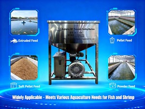 เครื่องให้อาหาร1.5KW 180องศาสำหรับพื้นที่ขนาดเล็<span class=keywords><strong>ก</strong></span>เครื่องให้อาหาร<span class=keywords><strong>ปลา</strong></span>และอเมริ<span class=keywords><strong>ก</strong></span>าใต้ - Product Image 4