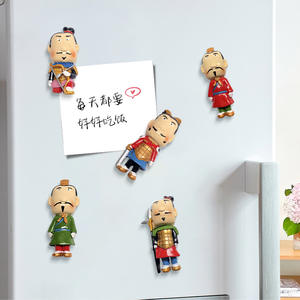 Autocollant de réfrigérateur en résine, autocollant de réfrigérateur créatif personnalisé, souvenir tridimensionnel magnétique pour réfrigérateur - Product Image 2