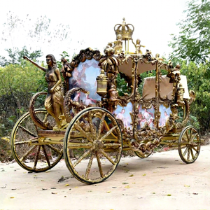 Chariot Électrique Royal à 4 Roues Durable, Batterie 60V 80A, Peinture Personnalisée, Garantie 2 Ans pour le Transport en Hôtellerie et en Station Balnéaire - Product Image 1