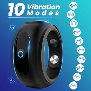 Newest Adjustable <strong>Vibrating</strong> <strong>Cock</strong> <strong>Ring</strong> for Men Masturbator Penis <strong>Ring</strong> Vibrator Male Delayed Ejaculation Sex Toys for Man - Product Image 3