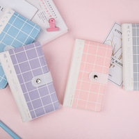 Cuaderno Espiral con Dibujos Animados, Diario Espiral Suelto, Diario Ecológico con Dibujos Animados para Niñas, Cuaderno A14
