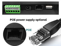 Tableta Android 12 13 14 VGA Poe de 10 13.3 15.6 Pulgadas para Montaje en Pared, Tableta Inteligente para Entrada de Puerta con Puerto Rs232 y Lector Rfid