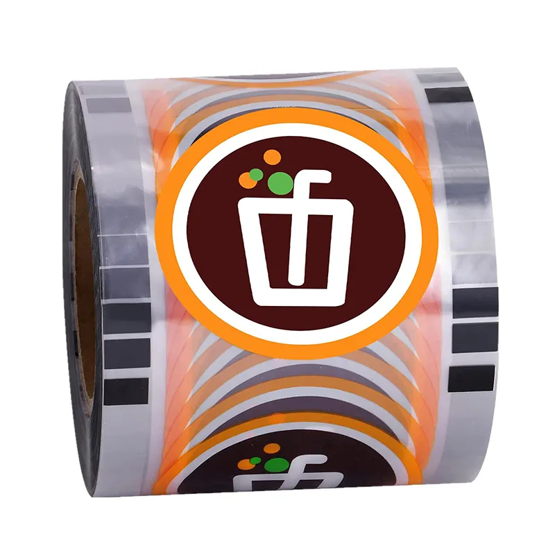 Paper Film Boba Pp Cup Seal Plastic Cup Roll Cover Film Cup Sealing Film Roll 1000