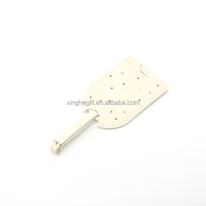 White Full Color Print Custom Design Logo Travel Luggage Tags ID Label with <b>Strap</b> Name Adress Card Travel Bag <b>Suitcase</b> - Product Image 3