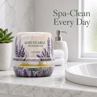 Désodorisant d'ambiance en gel solide réglable 180g, parfum floral, jasmin, lavande, rose, pour chambre et salle de bain