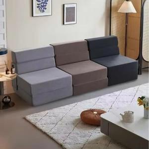 Nouveau lit pliant simple, démontable et propre, <span class=keywords><strong>canapé</strong></span>-lit en mousse, fauteuil inclinable, coussin de dossier, <span class=keywords><strong>canapé</strong></span>-lit, pouf, canapés en tissu - Product Image 5