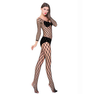 Vente en gros collants pour femmes avec strass bas sexy pour <span class=keywords><strong>sexe</strong></span> collants en maille bas résille sous-vêtements - Product Image 6