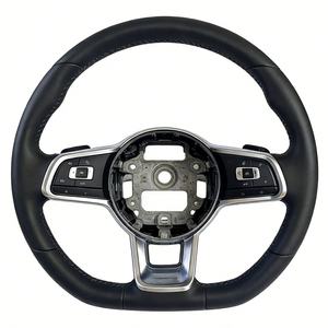 พวงมาลัยสปอร์ตหนังไมโครไฟเบอร์เหมาะสำหรับ <span class=keywords><strong>Volkswagen</strong></span> Golf MK7 GTI MK4 5 6 7 R line POLO GTE - Product Image 2