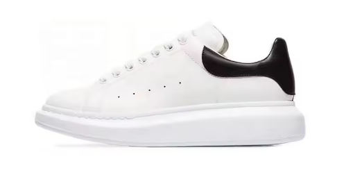 Queue en cuir noir