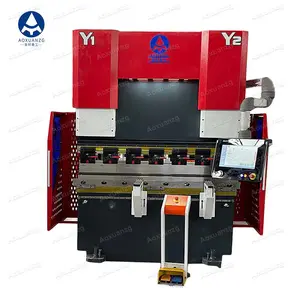 Pequeño 30T1600mm Electro-Hidráulico Prensa Freno China Controlador HK58T CNC Dobladora Metal