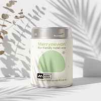 Vente en gros de boîtes à café en fer blanc de qualité alimentaire FDA, 30-100g, avec logo couleur personnalisé, petit pot de rangement hermétique en métal pour sucre en cubes, grains et matcha
