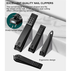 Multi-Functional Personal Care Manicure <strong>Pedicure</strong> <strong>Tools</strong> Travel Kit 24pcs Stainless Steel Nail Clipper Set for Wedding Gifts - Product Image 3