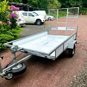 Remolque de Plataforma Plana de Aluminio de Alta Calidad, Nuevo Diseño, 20 pies, Eje Doble, Carga Pesada, Utilitario, Todoterreno, 2001-3000 kg, Gansu - Product Image 1