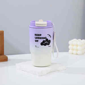 Modern Gradient 316 Stainless Steel Thermos <b>Cup</b> <b>with</b> 6-12 Hours Thermal Insulation Portable Design - Product Image 4