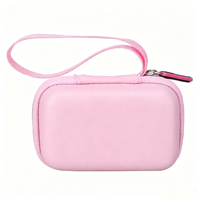 Sac de protection EVA personnalisé en gros, résistant à l'eau et aux chocs, avec dragonne, pour épilateur féminin, étui de rangement EVA pour épilateur