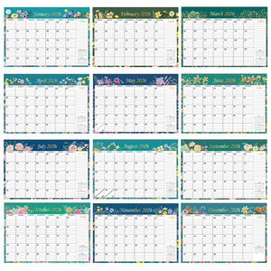 맞춤형 <span class=keywords><strong>2026</strong></span>년 달력, 창의적인 비즈니스 디자인, 컬러 인쇄, 오프셋 용지에 핫스탬핑 처리 - Product Image 2