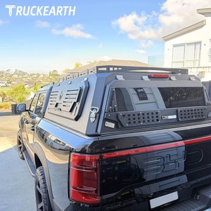 Cubierta de aluminio para camionetas Ford, Toyota, GMC, RAM, Chevrolet, Truckearth TECDZF, tipo camper. - Product Image 4