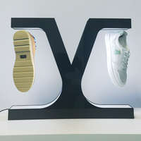 Pantalla de zapato flotante de levitación magnética giratoria de alta calidad