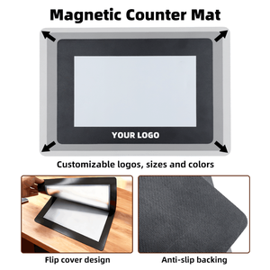 Tapete Personalizado para Mostrador con Ventana Extraíble para Insertar Póster, Tapete de Exhibición de PVC y Goma para Mostrador de Tienda Minorista - Product Image 4