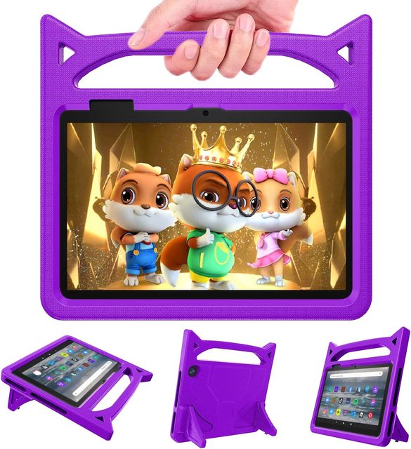 Newest Hot Sale Shockproof Protective EVA Silicone Tablet Case for Kids Amazon Kindle Fire HD 7 2022 Case Cover With Stand