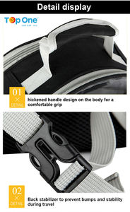 Top un astronaute pour chat sac à dos grande bulle doux extensible pliable sac de transport pour animaux de compagnie bien ventilé mignon divertissement sportif - Product Image 3