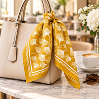 Bandana en coton personnalisé avec design sur mesure, impression simple ou double face, foulard carré multi-usages