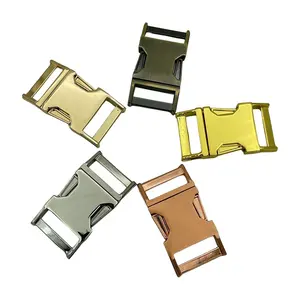 Pet Collar Accessories Quick Side Release Dog Collar Metal Buckle High Quality Wholesale