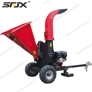 <b>Gasoline</b> Powered High Output Mobile Wood Chipper Crusher Machine With 4t/h Capacity and Self-Suction Trituradora Branch Shredder - Product Image 5