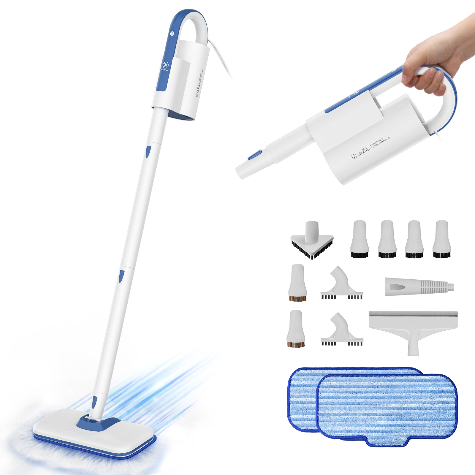 Stoom Mops Voor Floor Cleaning Hoge Temperatuur Handheld Stoomreiniger Voor Meubelen Couch Hardhout Laminaat Tegel Vloer Stoomboot