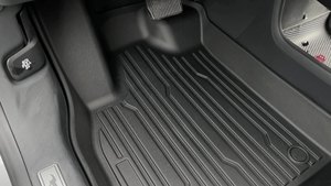Tapis de sol de voiture antidérapant, intérieur de voiture, imperméable, avec Logo personnalisé, tapis TPE, pour Ford Mustang mache-e - Product Image 3