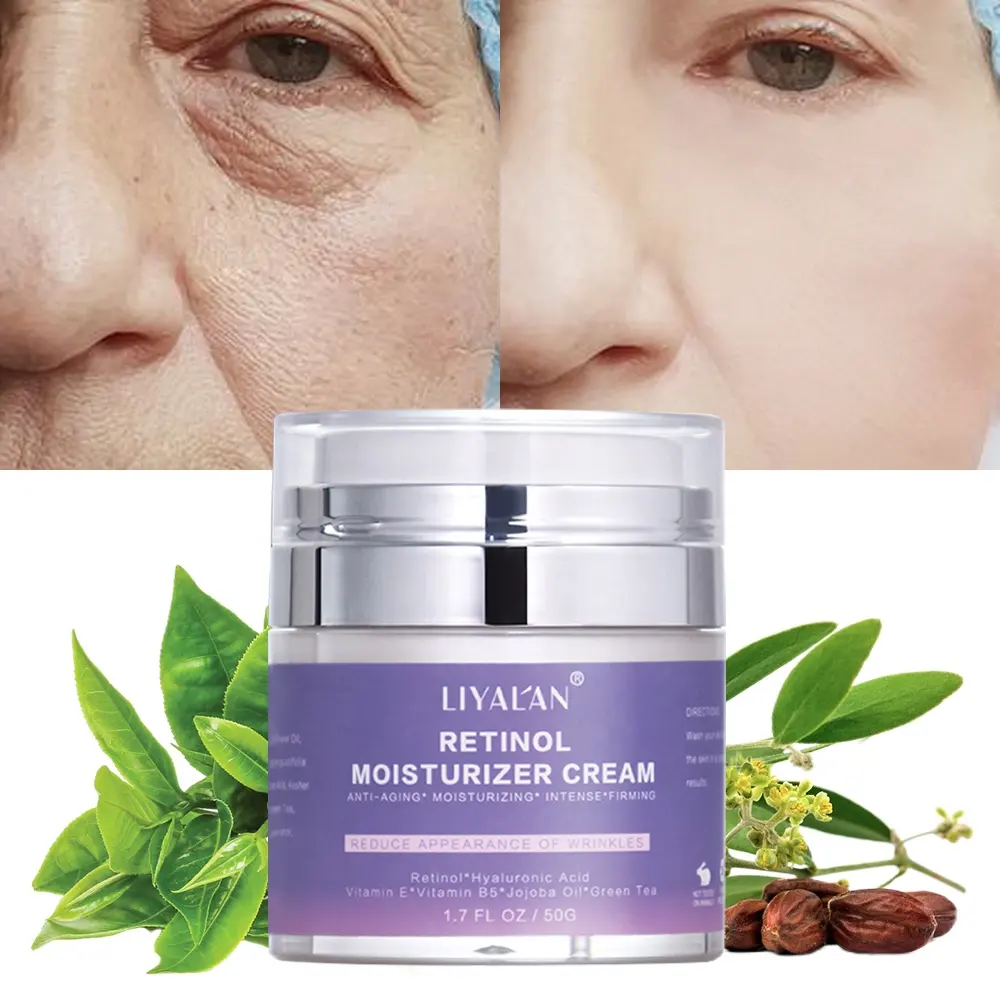 Oem Private Label Hautpflege Anti-Aging-Creme Straffende Aufhellung Vitamin E Kollagen Reparatur Gesichts creme