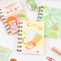 Carnet d'autocollants réutilisable personnalisé pour l'approvisionnement en gros, carnet à spirale personnalisé pour étudiants pour le scrapbooking