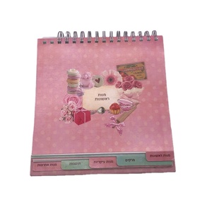 Nueva llegada último diseño diario semanal planificador mensual forrado de papel baratos a cuaderno de espiral - Product Image 4