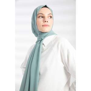 Cagla <b>Chiffon</b> <b>Scarf</b> Solid Long Polyester Women Sun Protection Veil - Product Image 1