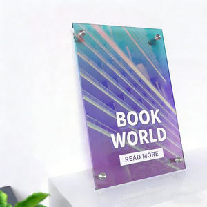 Plaque de porte en acrylique personnalisée avec logo d'entreprise, enseigne publicitaire, panneau de porte, plaque de porte suspendue - Product Image 4