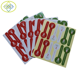 <span class=keywords><strong>Adesivi</strong></span> in Vinile Personalizzati 'Buon Natale' Fustellati Impermeabili per Regali - Product Image 6