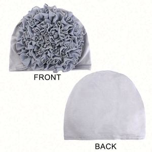 Flower Design Fashion Women's Headscarf Polyester Spandex Multifunction Hair Care Chemo <b>Caps</b> Muslim Outdoor Turban <b>Hijab</b> Daily - Product Image 3